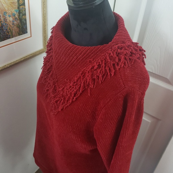 Designers Originals Sweaters - Designer Original Studio Petite Large Red Sweater